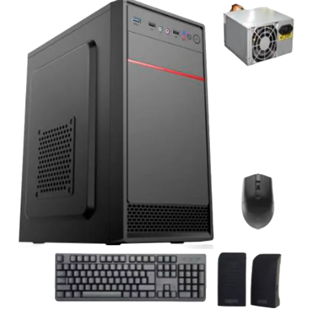 Gabinete Kit Dixar DX-K18 + Mouse + Teclado Y Parlantes
