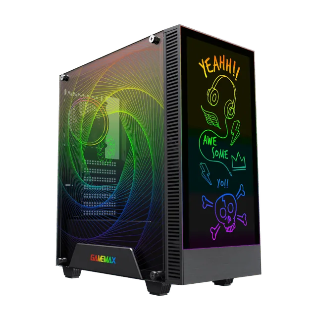 Gabinete Kreator Tg X1 Fan Argb Gamemax