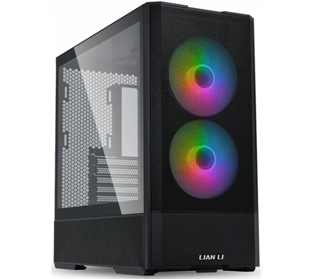 Gabinete Lian Li Lancool 207RX Black 2x140mm ARGB + 2x120mm PWM Fans Mesh USB-C