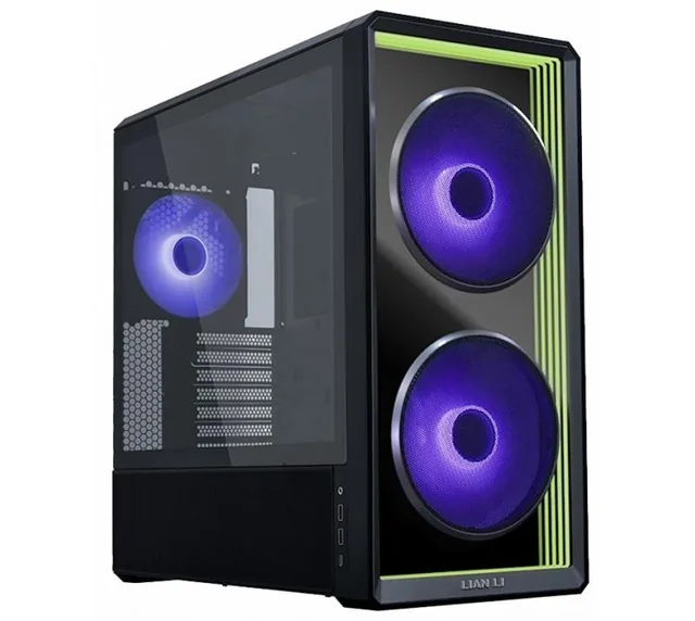 Gabinete Lian Li Lancool 217 INF 2x170mm ARGB Fans Mirror USB-C Black