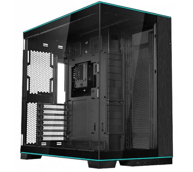 Gabinete Lian Li O11 Dynamic EVO ARGB Strips Black Dual Chamber Vidrio Templado 270° USB-C