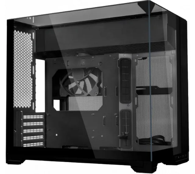 Gabinete Lian Li O11 Vision-M Black Vidrio Templado x3