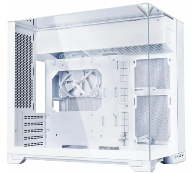 Gabinete Lian Li O11 Vision-M White Vidrio Templado x3
