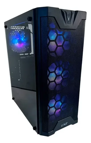 GABINETE LNZ Y11 4FAN ARGB VIDRIO TEMPLADO