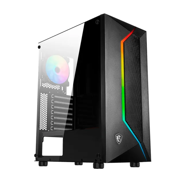 Gabinete Mag Vampiric 100r Tg Black Argb Msi