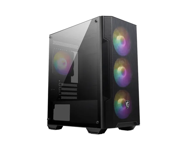 Gabinete MSI Mag Forge M100A FAN RGB X4