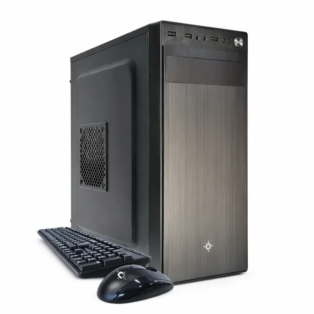 Gabinete Noxi Kit + Fuente 500w + Teclado Y Mouse