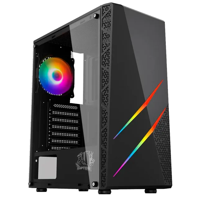 Gabinete Raptor Blaze Force 1 Fan RGB