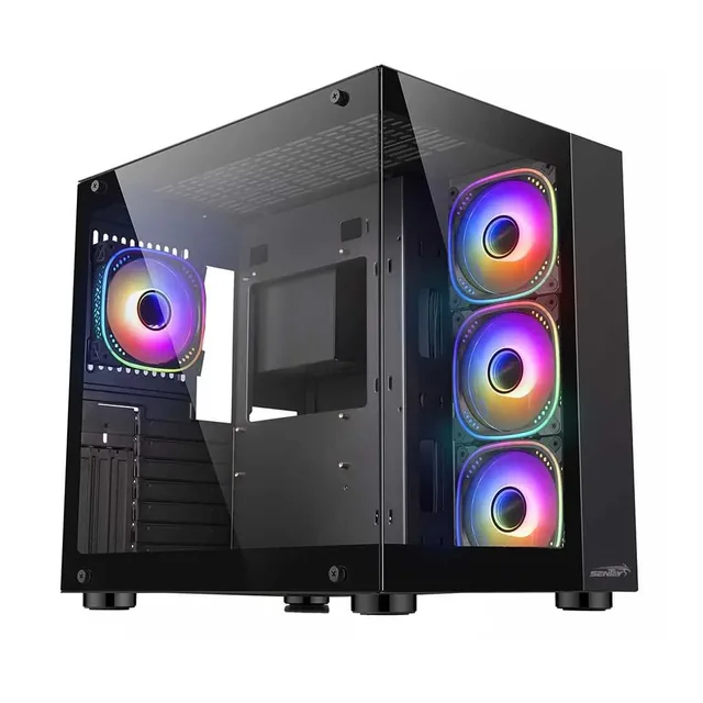 Gabinete Sentey A30 Black 4 Fan ARGB