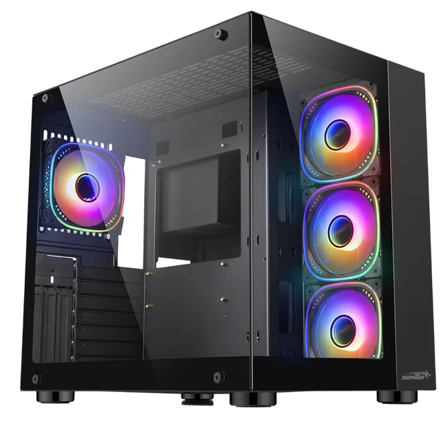 Gabinete Sentey A30 GS-8100 ARGB 4 Fan ARGB Black