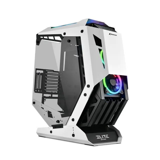 Gabinete Sharkoon Elite Shark C700 Black/white Rgb Atx (elite Shark Ca700)