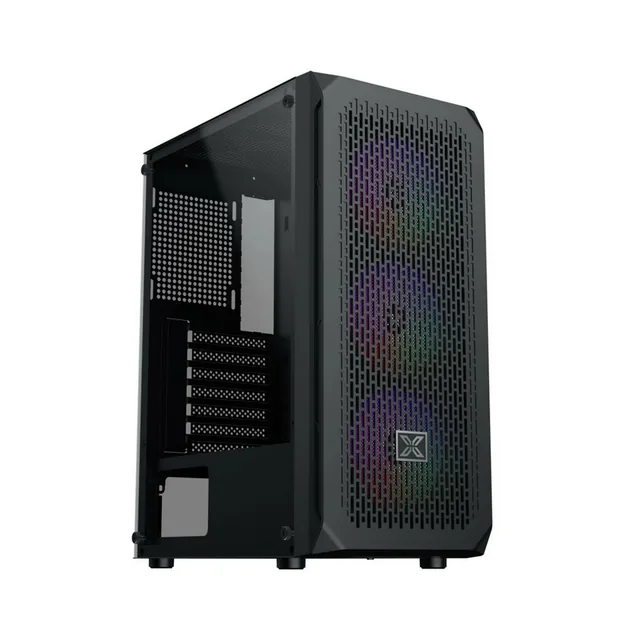 Gabinete Sky 3f Tg 3 Fans Frgb Xigmatek