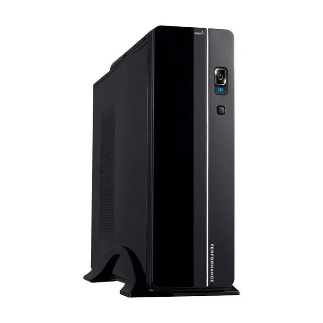Gabinete Slim Performance Nsv2 Fuente 600w + Teclado + Mouse