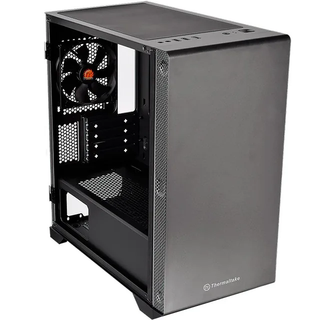 Gabinete Thermaltake S100 Black Tempered Glass