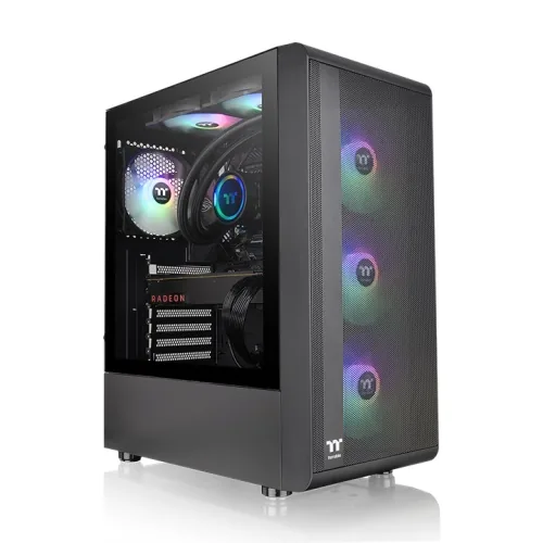 Gabinete Thermaltake S200 Black 3 Fan ARGB