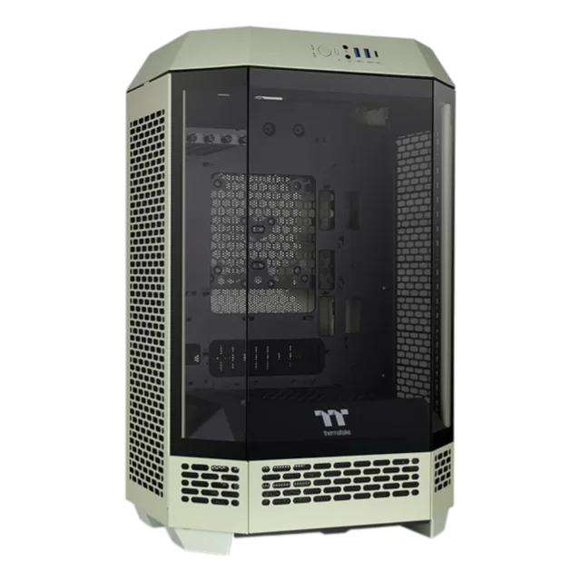 Gabinete Thermaltake The Tower 300 Matcha Green 2 Fan