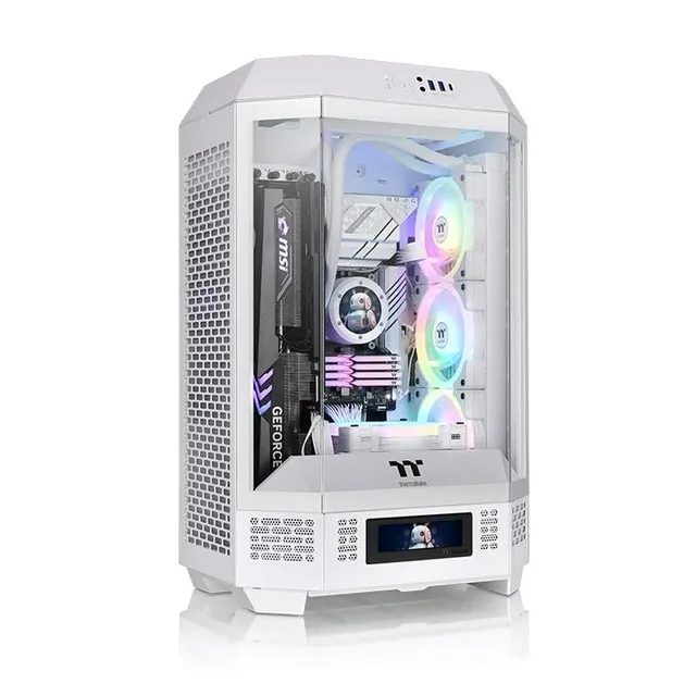 Gabinete Thermaltake The Tower 300 Snow White