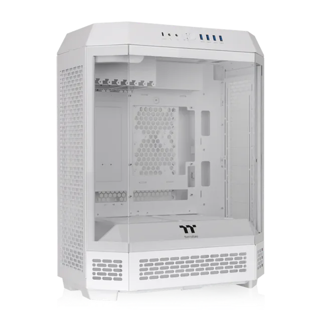 Gabinete Thermaltake The Tower 600 Snow White 2 Fan