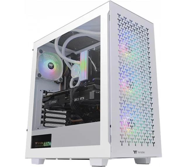 Gabinete Thermaltake V350 Snow White 4 Fan ARGB