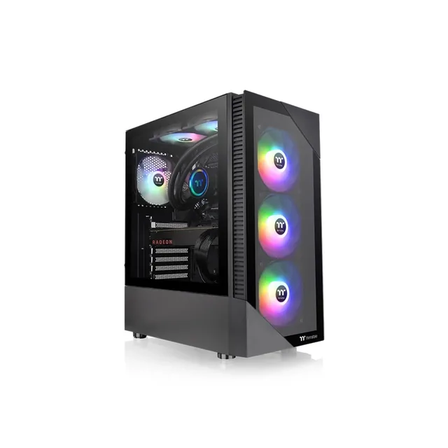 GABINETE THERMALTAKE VIEW 200 TG NEGRO ARGB C/ VIDRIO TEMP.