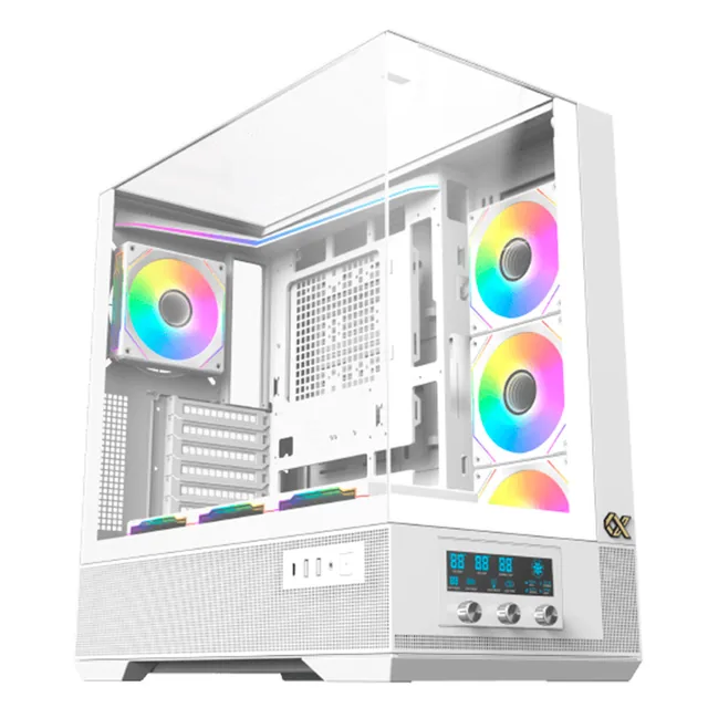Gabinete Vision Tg Fans X7 Argb Artic Xigmatek