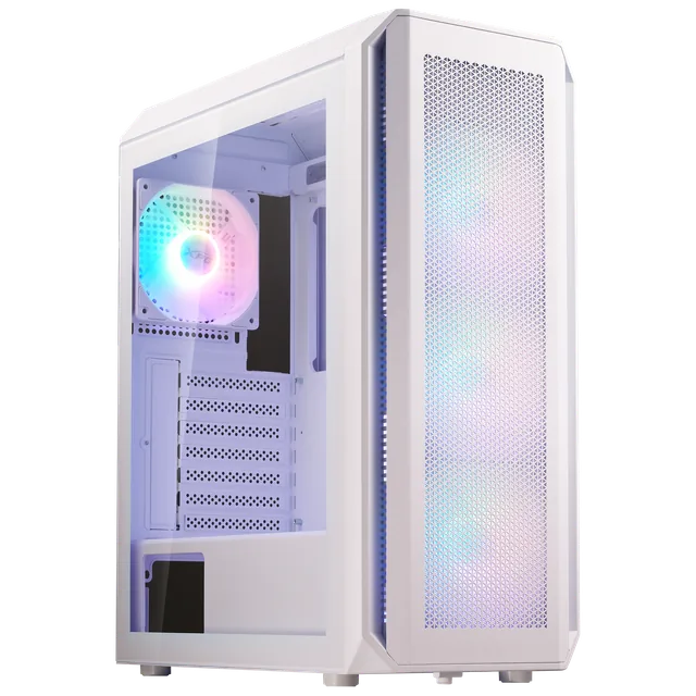 Gabinete XPG Valor Air Plus White 4x120mm ARGB Fans Vidrio Templado