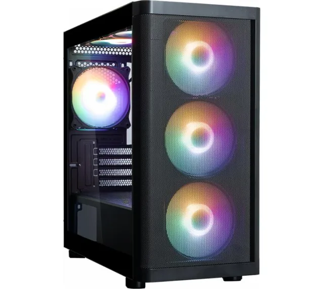 Gabinete Zalman M4 SE Black 6x120mm FRGB Fan