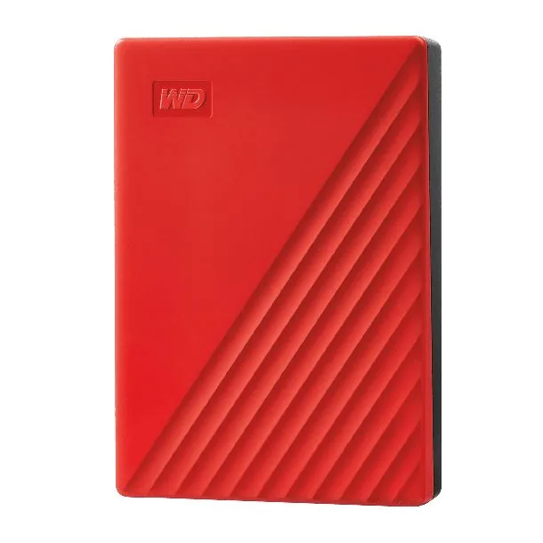 HD HDD EXTERNO 4TB WD MY PASSPORT USB 3.2 ROJO