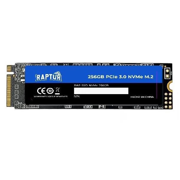 HD SSD 256GB RAPTOR LEGACY M.2 NVME GEN3 2500MB/S +Q 250GB