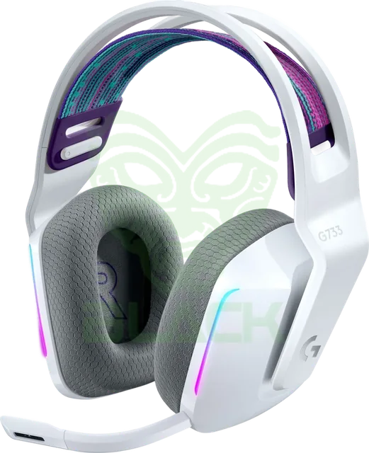 Headset Logitech G733 Lightspeed White Wireless 2.4GHz