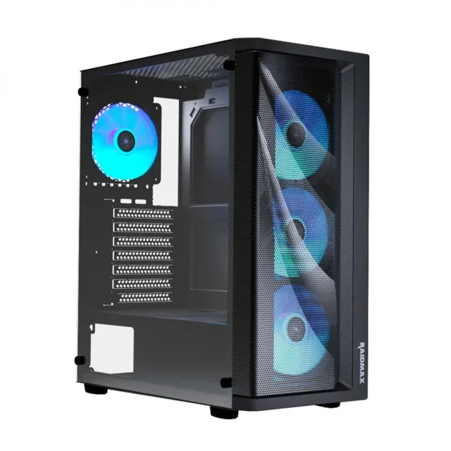 KIT GABINETE RAIDMAX 650W RETEC X922 ARGB TG