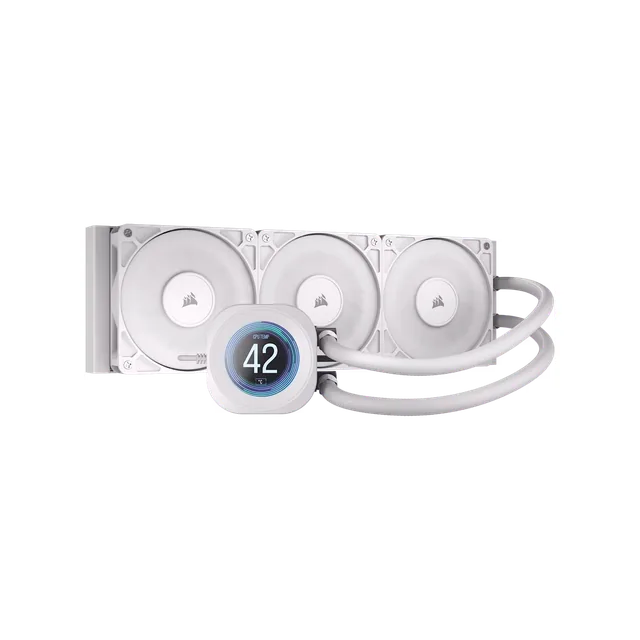 Liquid Cooler Corsair Nautilus 360 Rs Lcd Blanco