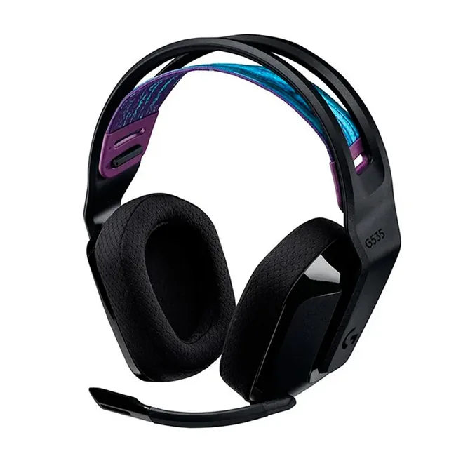 LOGITECH AURICULAR G535 GAMER WIRELESS CON MICROFONO NEGRO