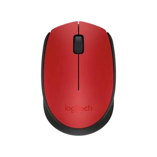 LOGITECH MOUSE M170 WIRELESS RED