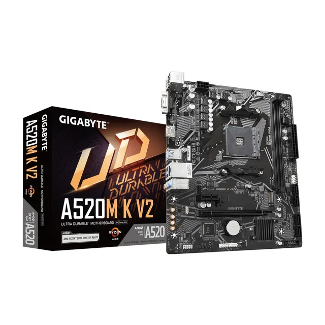 MB GIGABYTE AM4 A520M K V2 DDR4 BOX M-ATX