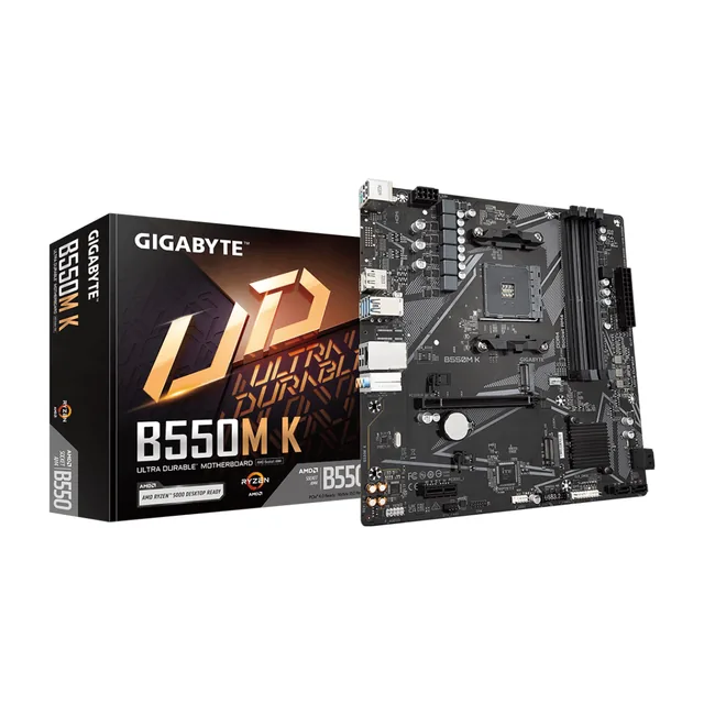 MB GIGABYTE AM4 B550M K DDR4 BOX M-ATX