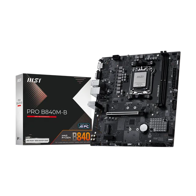 Mb Msi Am5 Pro B650m-b Ddr5 Box M-atx