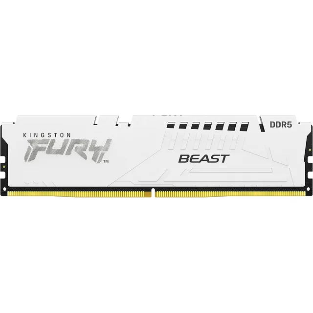 Memoria Kingston Fury Beast 16GB DDR5 5600MHz DIMM EXPO White