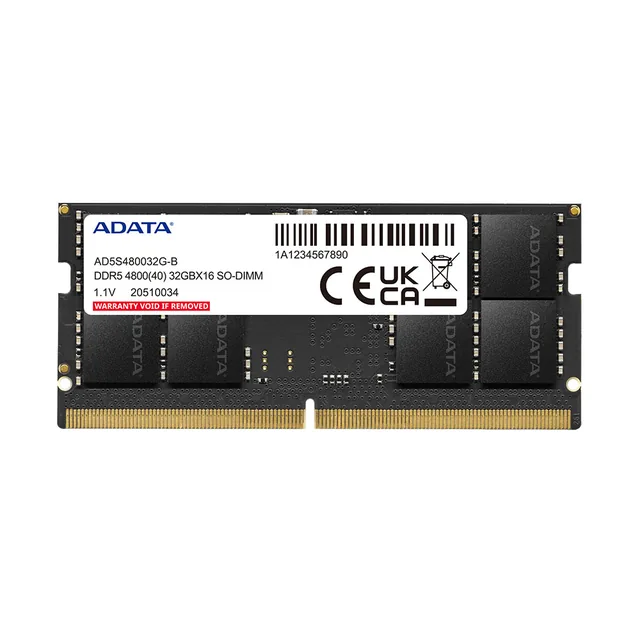 Memoria Adata 8GB DDR5 4800MHz SODIMM