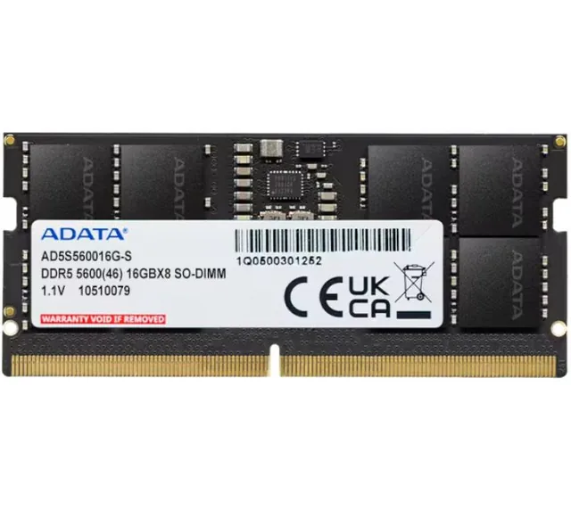 Memoria Adata 16GB DDR5 5600MHz SODIMM