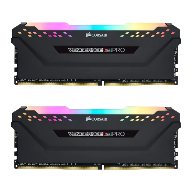 Memoria Corsair Vengeance Pro 32GB DDR4 3200MHz DIMM RGB Black