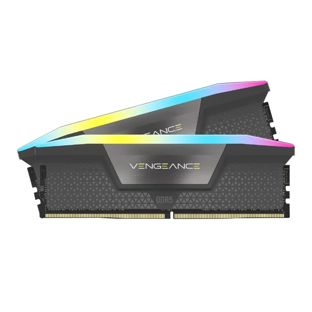 Memoria Corsair Vengeance RGB 2x16GB DDR5 6000Mhz Bk CL36 EXPO