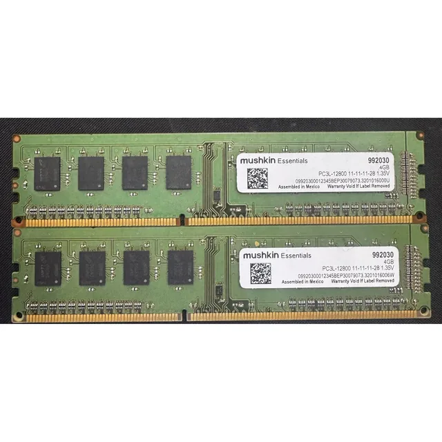 Memoria Mushkin 4GB DDR3 1600MHz DIMM