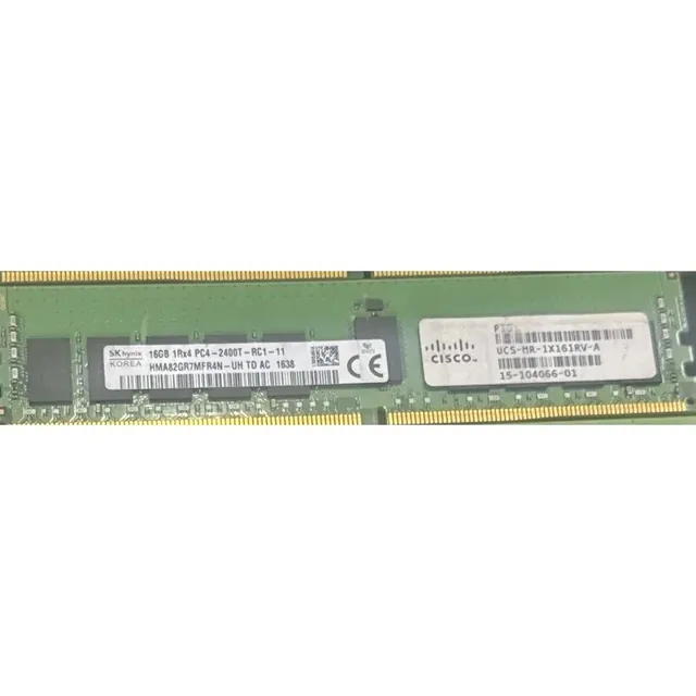 Memoria DDR4 16GB 2400MHz ECC Registrada SK Hynix HMA82GR7MFR4N 1Rx4 (Cisco) Servidor