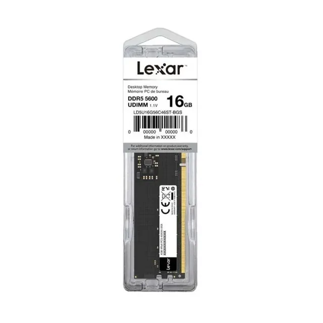 Memoria Lexar 16GB DDR5 5600MHz DIMM
