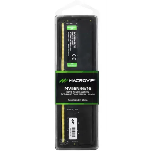MEMORIA DDR5 8GB MACROVIP MAX 5600MHz HEATSINK