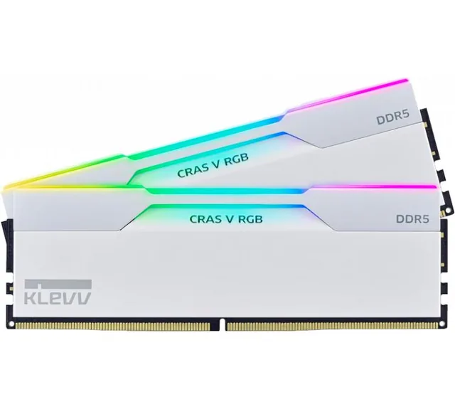 Memoria KLEVV 32GB DDR5 6400MHz DIMM RGB White