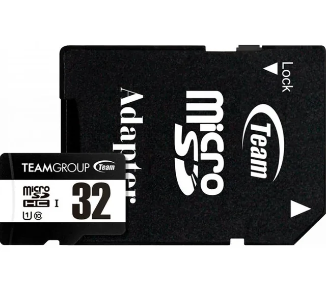 Memoria Micro SDHC Team UHS-1 32Gb Clase 10 con Adaptador
