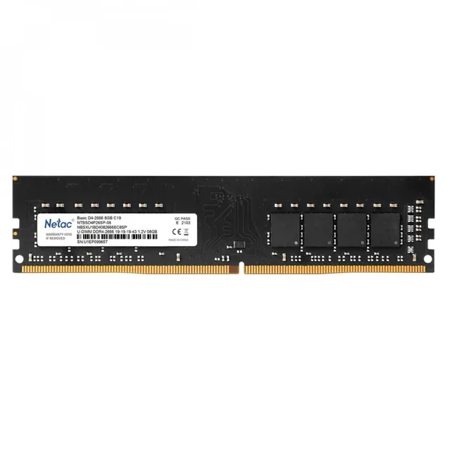 Memoria Netac 8GB DDR4 3200MHz DIMM
