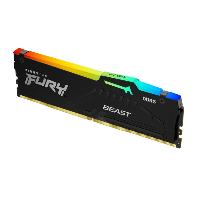 Memoria Pc Fury Ddr5 16gb 5600 Beast Neg Rgb 16gbi